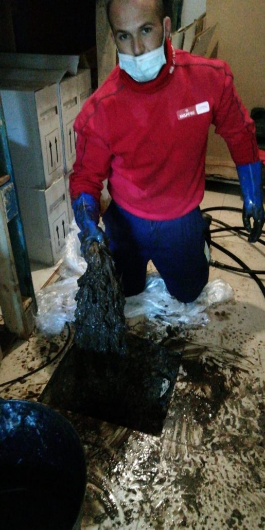 Mantenimiento y limpieza de redes de alcantarillado industrial y urbano